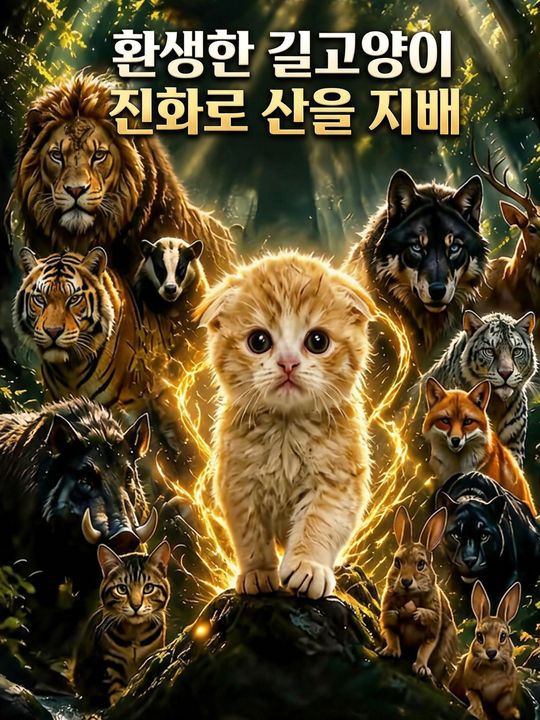 환생한 길고양이 진화로 산을 지배