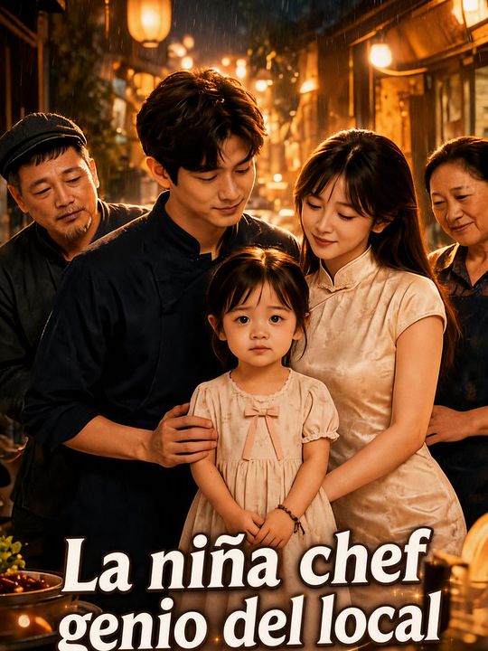 La niña chef genio del local