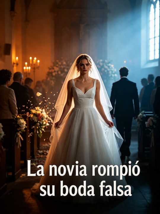 La novia rompió su boda falsa