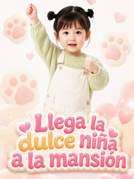 Llega la dulce niña a la mansión