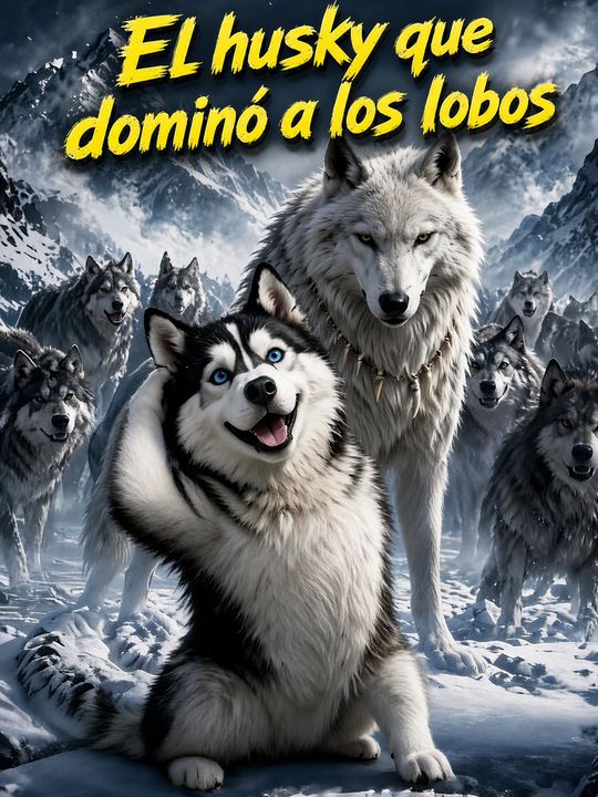 El husky que dominó a los lobos