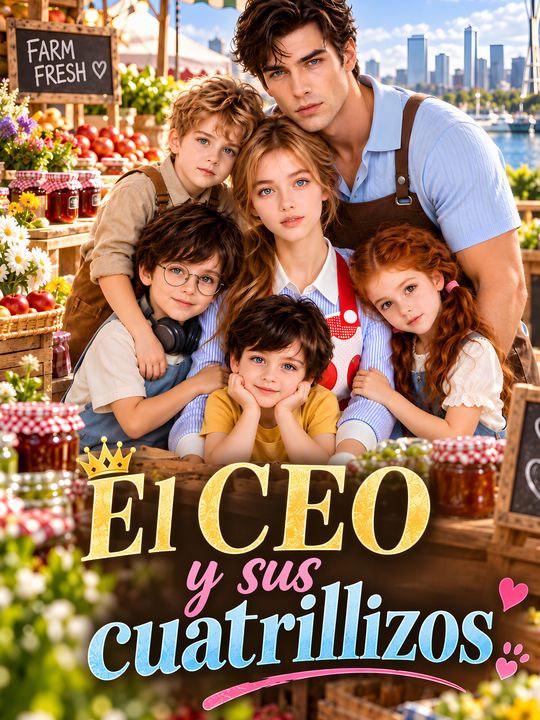 El director y sus cuatrillizos