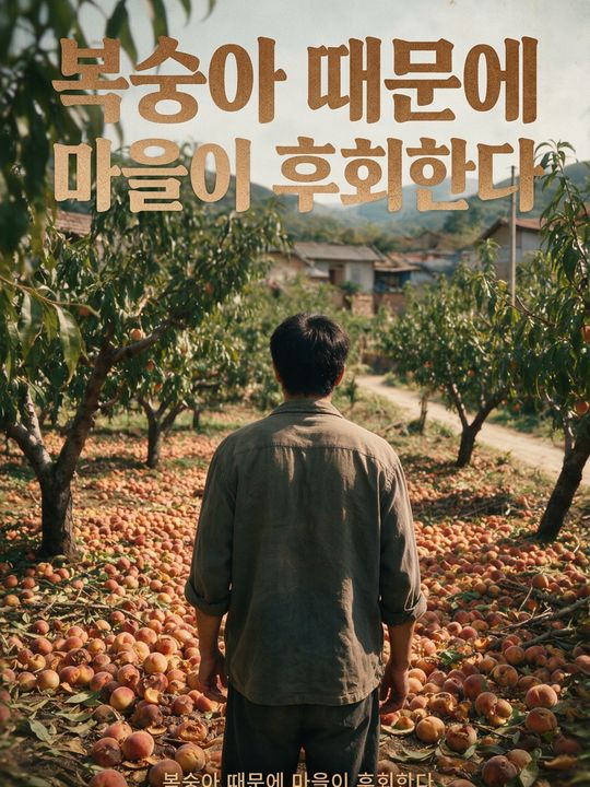 복숭아 때문에 마을이 후회한다