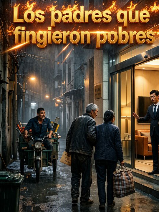 Los padres que fingieron pobres