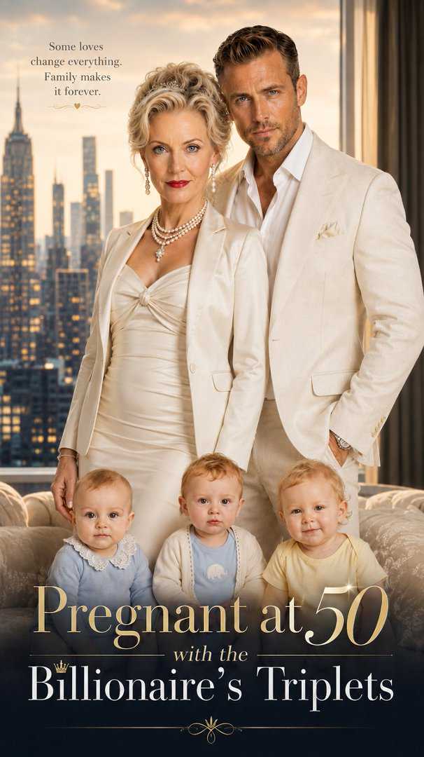 Pregnant at 50 with the Billionaire's Triplets