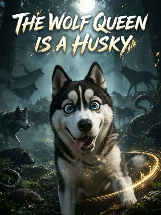 A rainha loba husky evolui