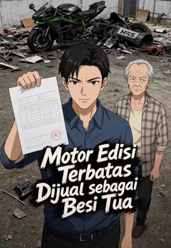 Motor Edisi Terbatas Dijual sebagai Besi Tua