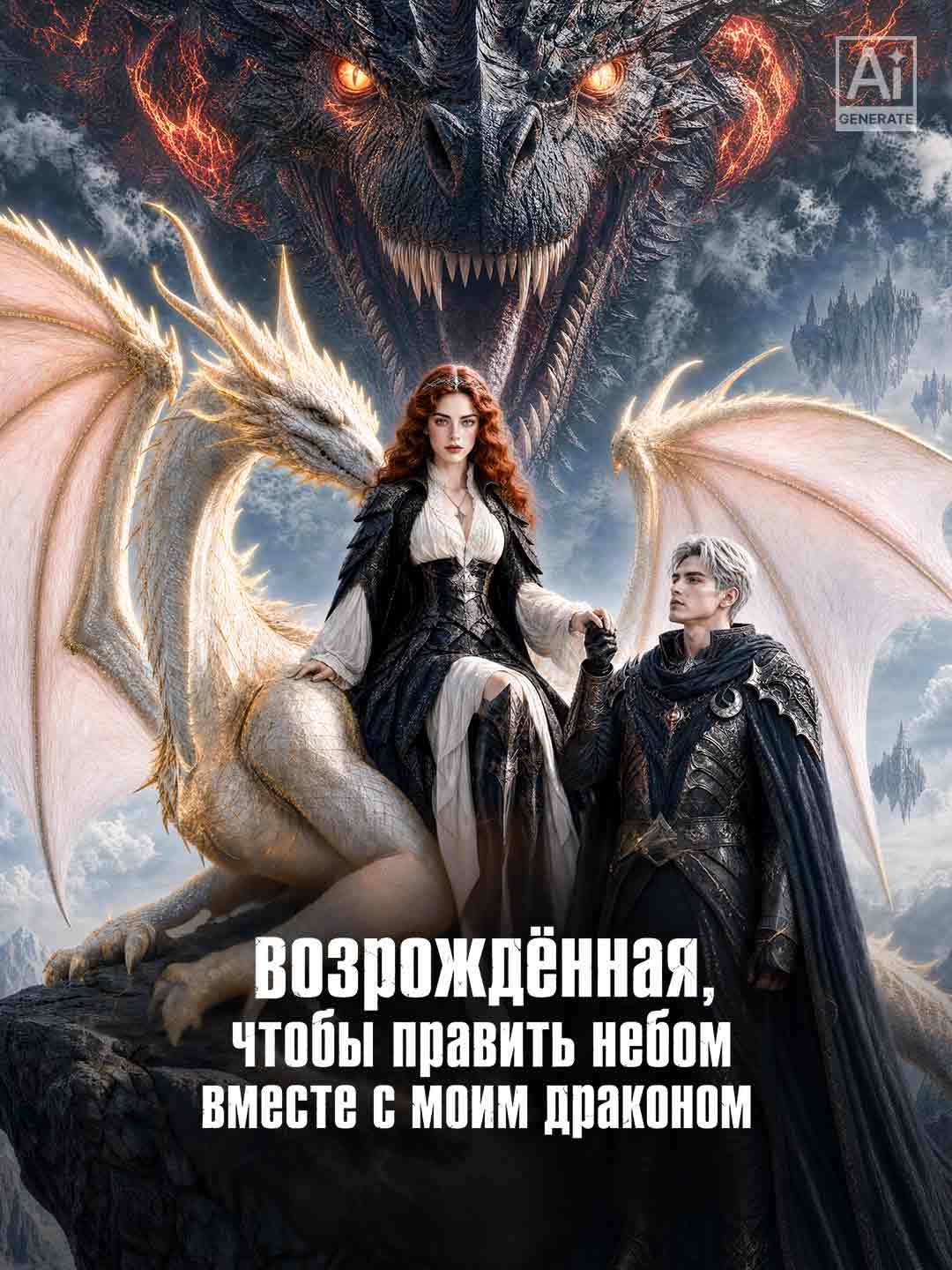 (Dubbing) Возрождённая, чтобы править небом вместе с моим драконом