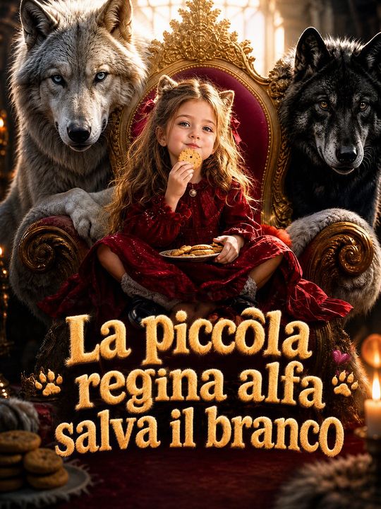 La piccola regina alfa salva il branco