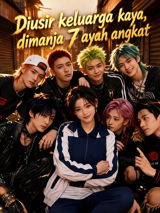 Diusir keluarga kaya, dimanja 7 ayah angkat