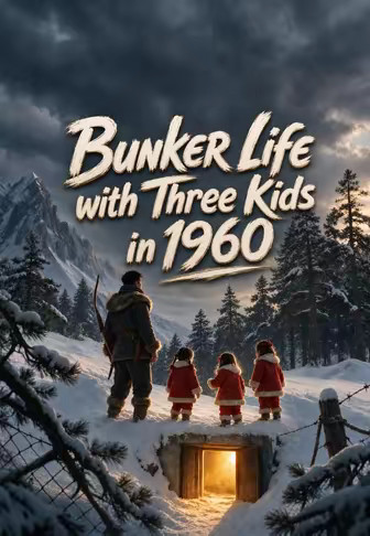 Bunker Life with Three Kids in 1960