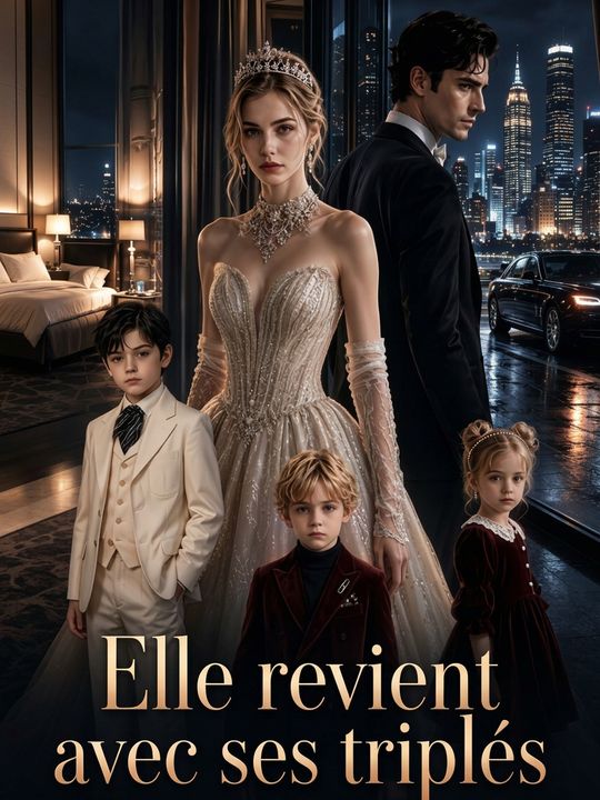 Elle revient avec ses triplés