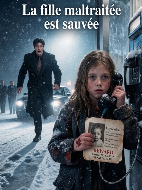 La fille maltraitée est sauvée