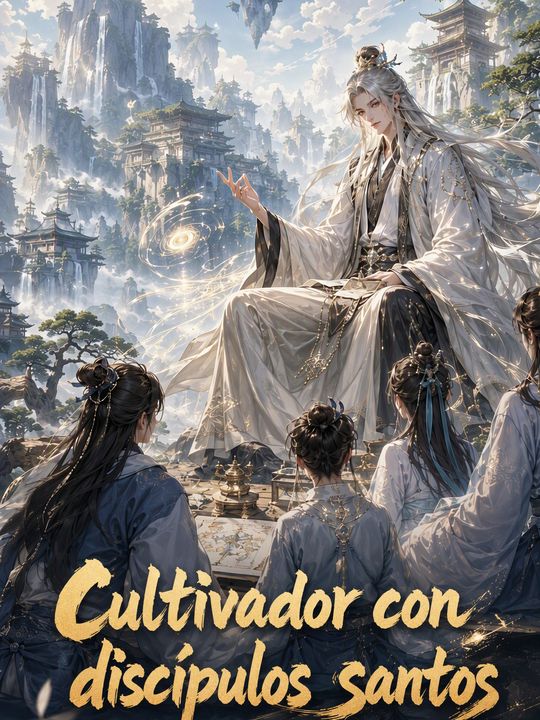 Cultivador con discípulos santos