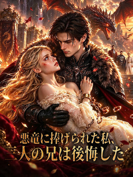 悪竜に捧げられた私、三人の兄は後悔した