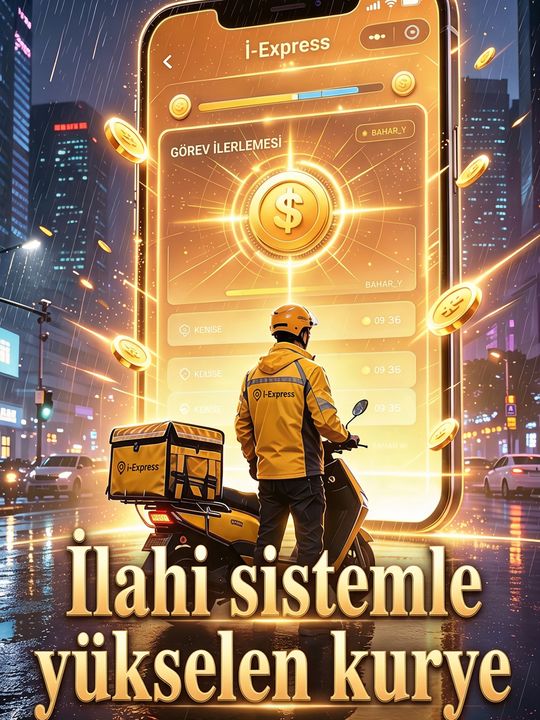 İlahi sistemle yükselen kurye