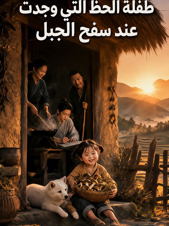 طفلة الحظ التي وجدت عند سفح الجبل