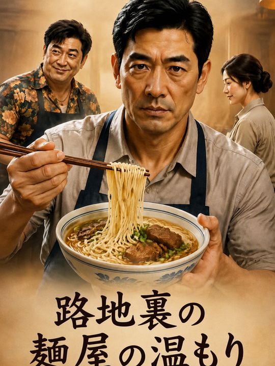 路地裏の麺屋の温もり