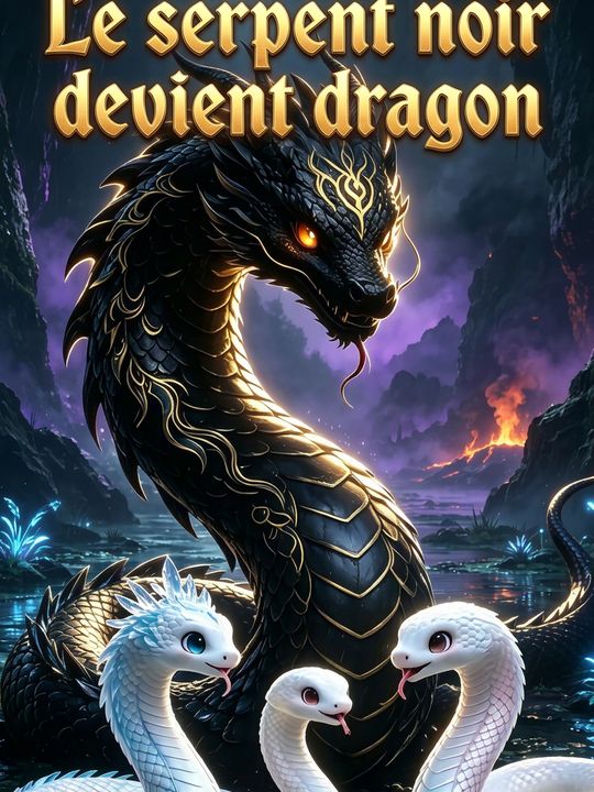 Le serpent noir devient dragon