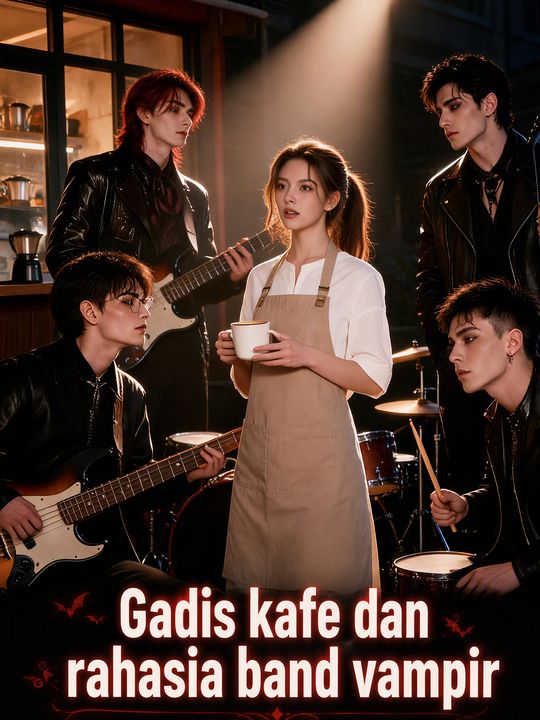Gadis kafe dan rahasia band vampir