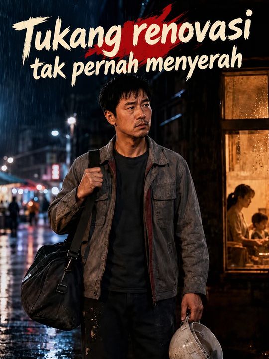 Tukang renovasi tak pernah menyerah