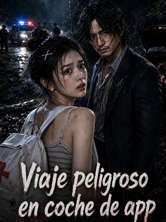Viaje peligroso en coche de app