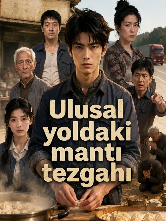 Ulusal yoldaki mantı tezgahı