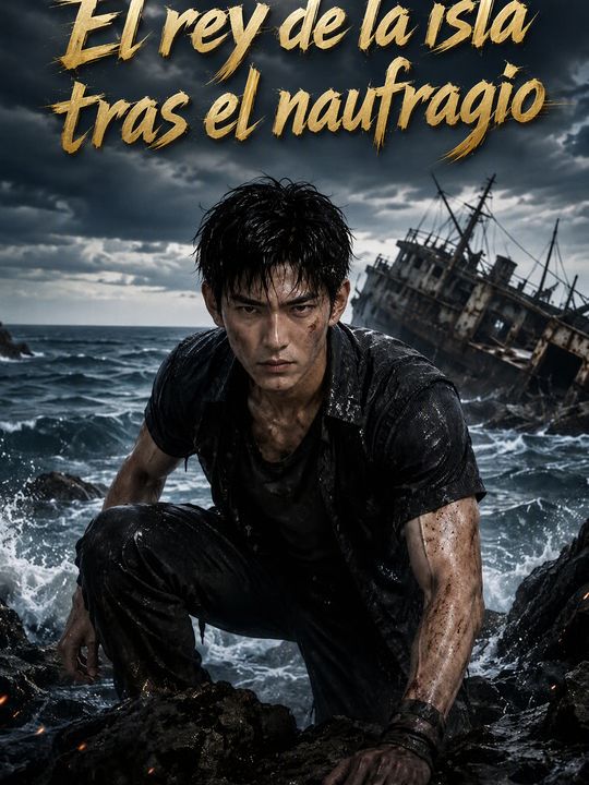 El rey de la isla tras el naufragio