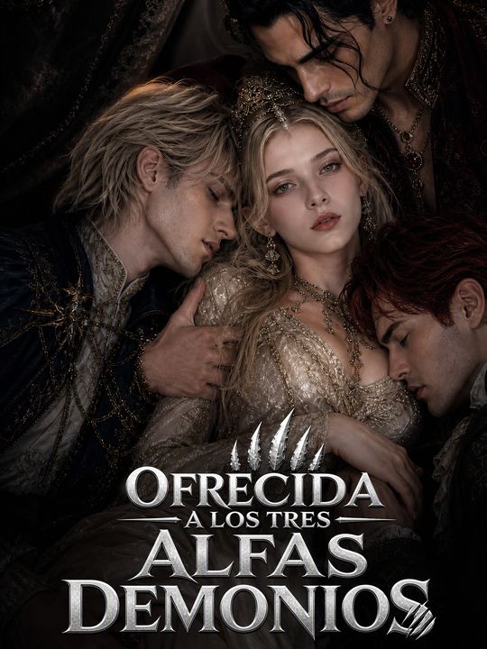 Ofrecida a los tres alfas demonios