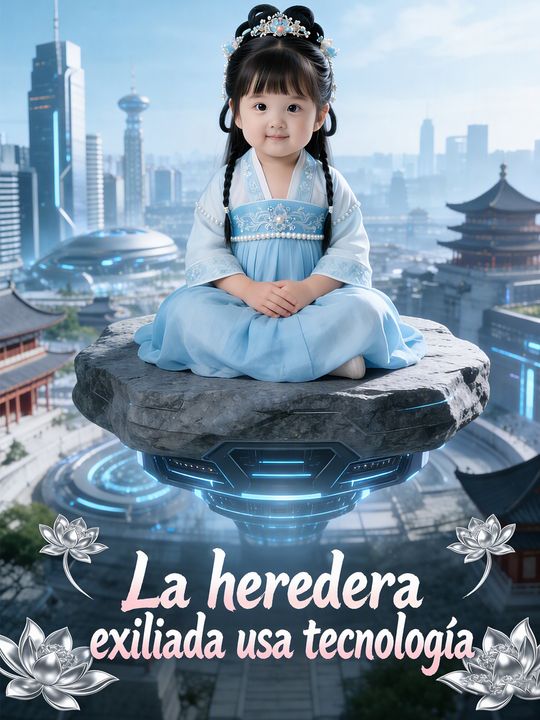 La heredera exiliada usa tecnología