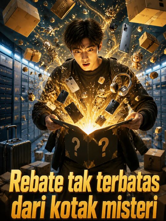 Rebate tak terbatas dari kotak misteri