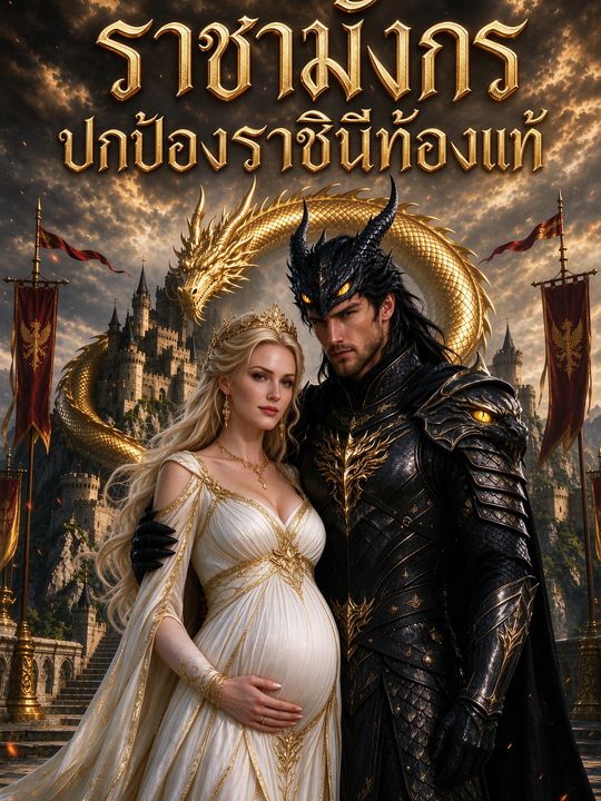ราชามังกรปกป้องราชินีท้องแท้