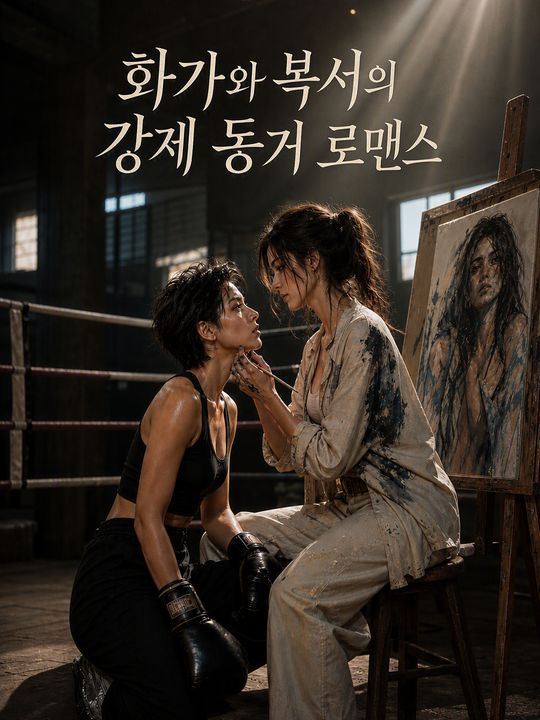 화가와 복서의 강제 동거 로맨스