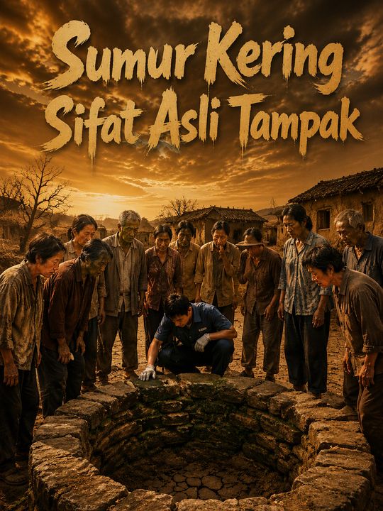 Sumur Kering Sifat Asli Tampak
