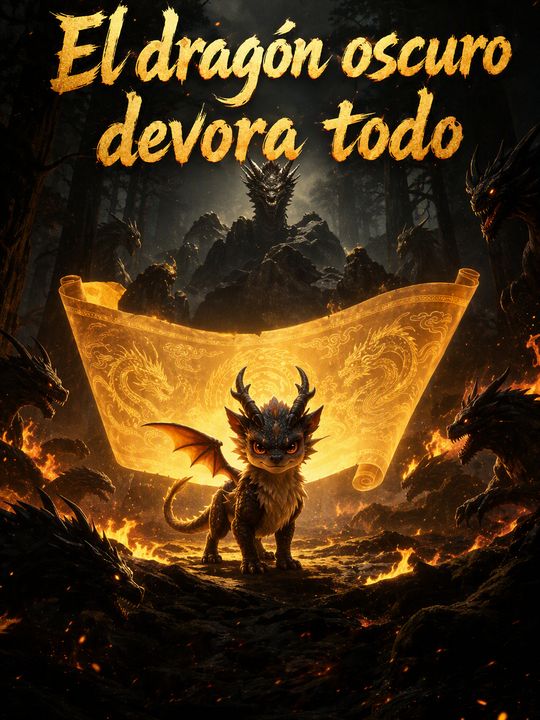El dragón oscuro devora todo