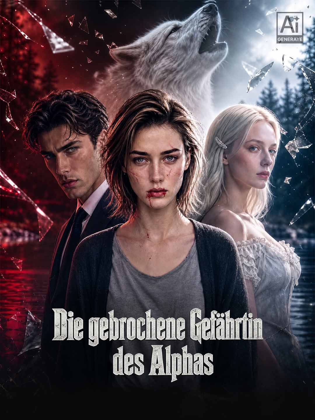 Die gebrochene Gefährtin des Alphas