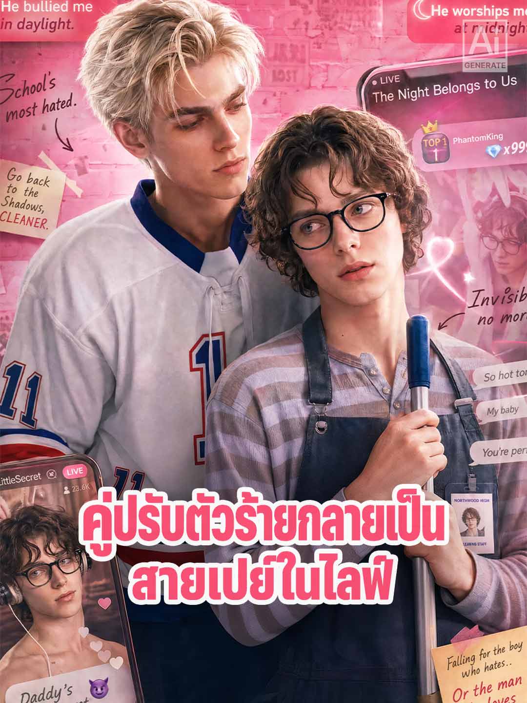 (Dubbing) คู่ปรับตัวร้ายกลายเป็นสายเปย์ในไลฟ์