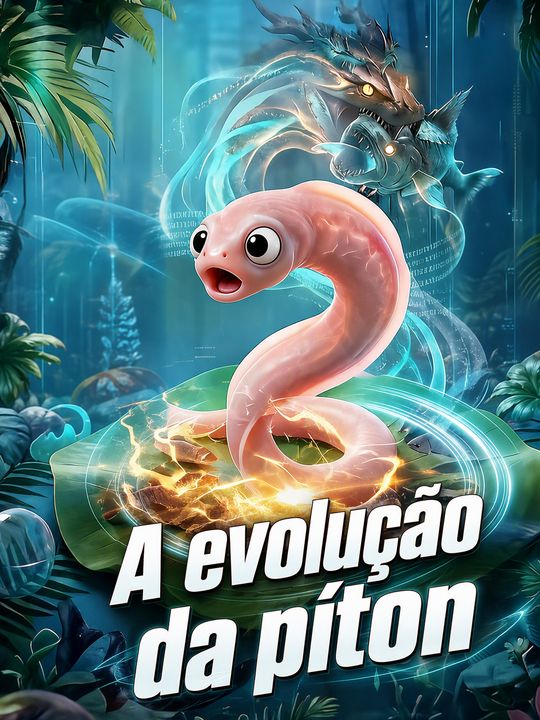 A evolução da píton