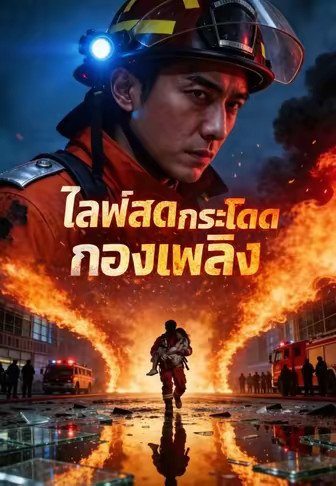 ไลฟ์สดกระโดดกองเพลิง