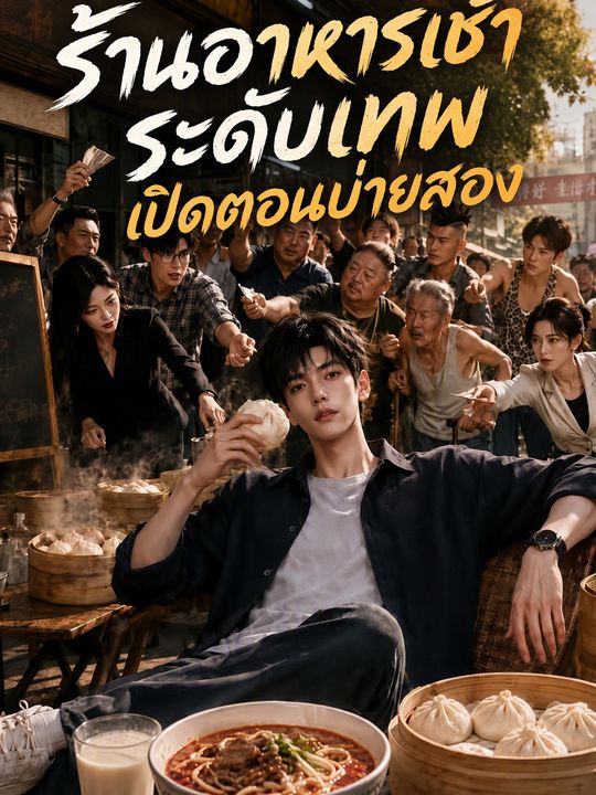 ร้านอาหารเช้าระดับเทพเปิดตอนบ่ายสอง