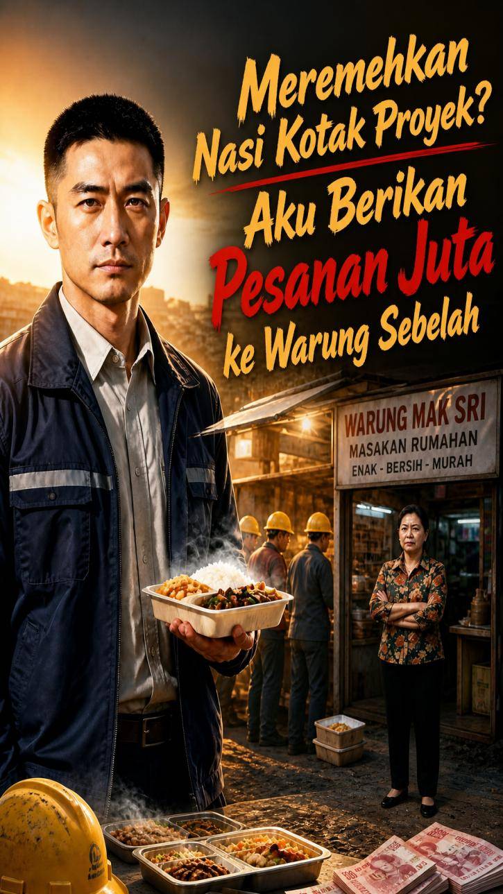 Meremehkan Nasi Kotak Proyek? Aku Berikan Pesanan Juta ke Warung Sebelah