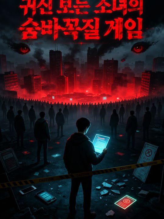 귀신 보는 소녀의 숨바꼭질 게임