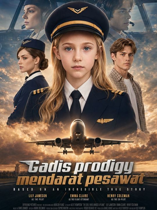 Gadis Prodigy Mendarat Pesawat