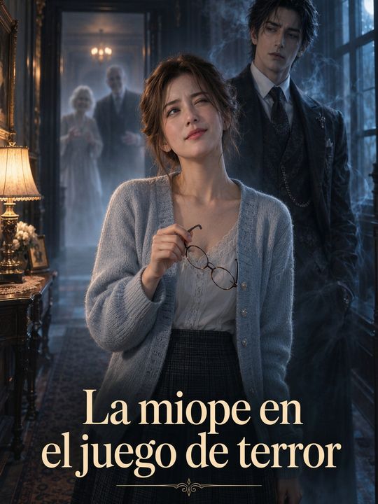 La miope en el juego de terror