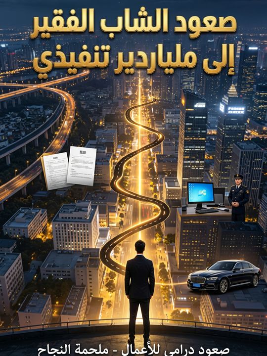 صعود الشاب الفقير إلى ملياردير تنفيذي