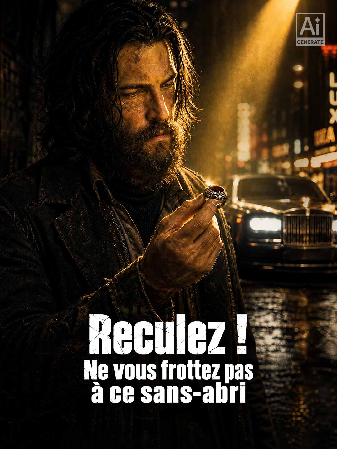 (Dubbing) Reculez ! Ne vous frottez pas à ce sans-abri
