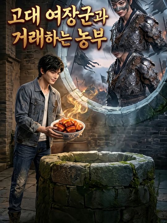 고대 여장군과 거래하는 농부
