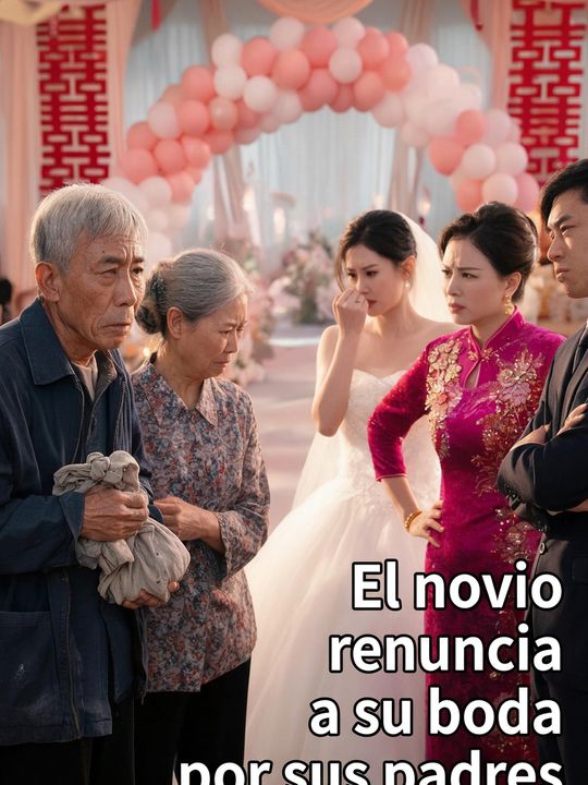 El novio renuncia a su boda por sus padres