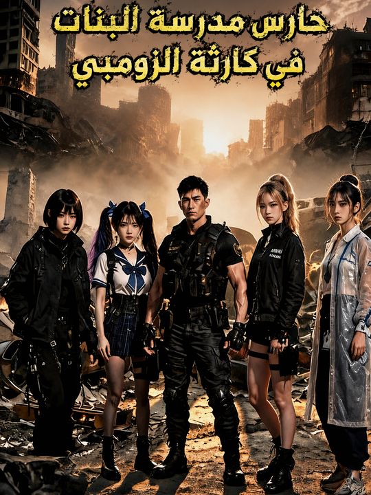 حارس مدرسة البنات في كارثة الزومبي