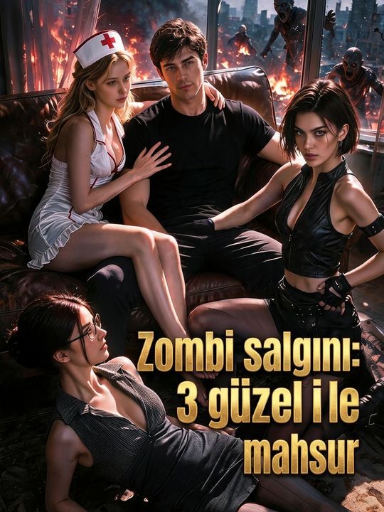 Zombi salgını: 3 güzel ile mahsur
